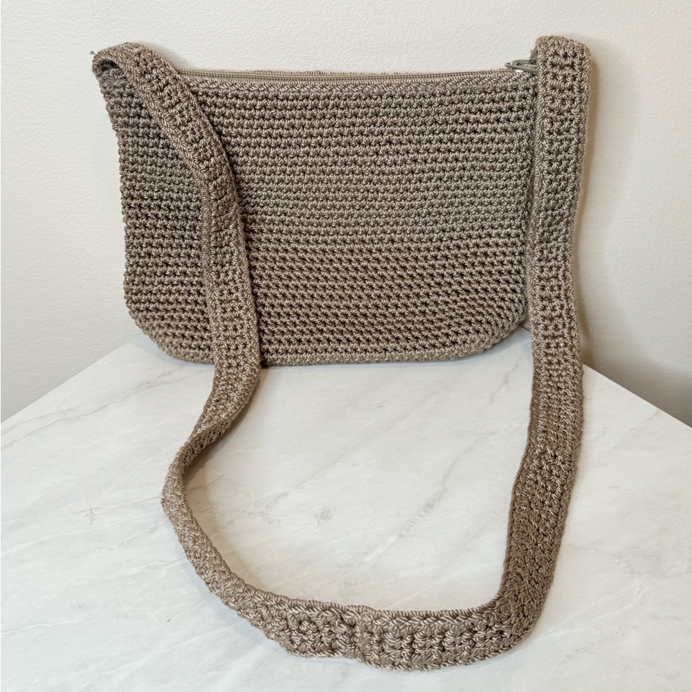 🔥The Sak Women’s Beige Crochet Shoulder Bag EUC🔥